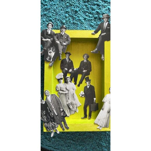 Tim Holtz - Advantus Idea-Ology Paper Dolls Die-Cuts 133/Pkg-Mini Art Craft, Bl - Picture 3 of 5